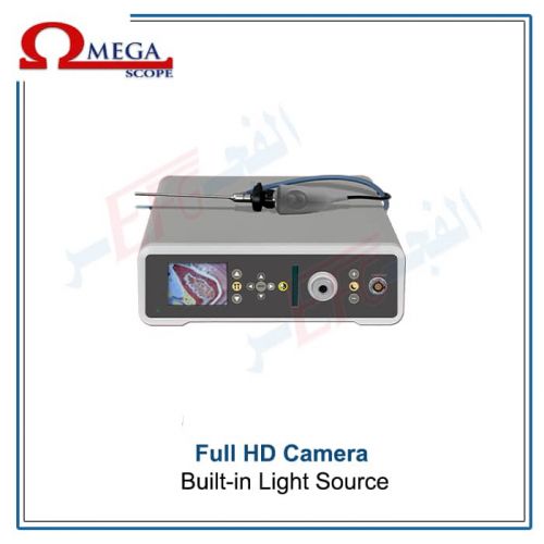 كاميرا اوميجا بيلت ان لايت سورس - منظار 
Omega Endoscope Full HD Camera & Built-in Light Source