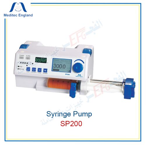  مضخة محاليل بالسرنجة syringe pump (Meditec) 