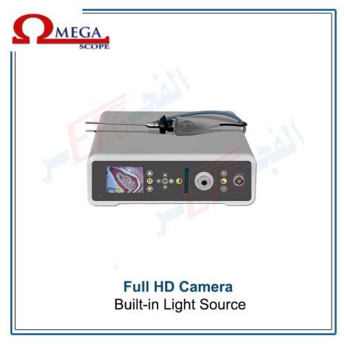 Omega Endoscope Full HD Camera & Built-in Light Source-كاميرا اوميجا  بمصدر ضوئى داخلى - منظار 