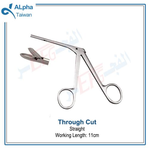 Through-Cutting Sinus Forceps (Thru-Cut), Straight