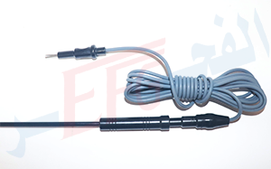 Monopolar electrode with cable